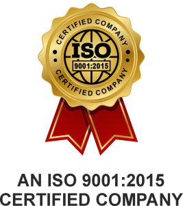 AN ISO 9001:2015 CERTIFIED COMPANY