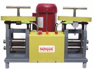 Roll Press Machine Double Head Compact Model